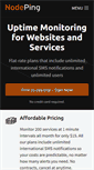 Mobile Screenshot of nodeping.com